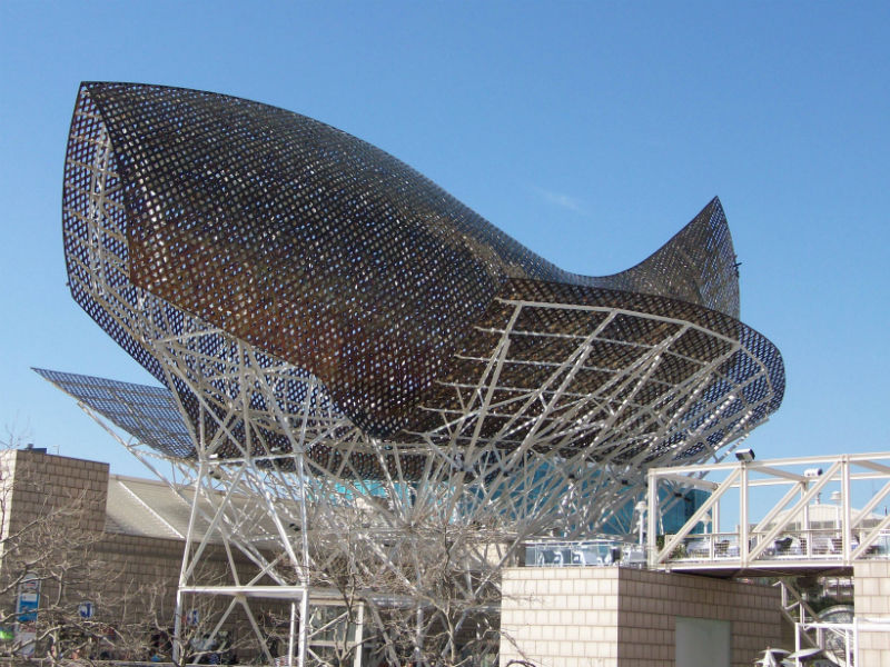 Fish Sculpture_Barcelona
